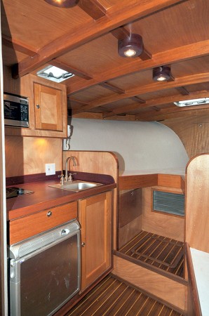 39 foot Express Sportfishing Boat galley
