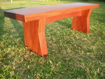 Mahagony bench