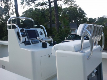Harrison Boatworks 22' center console 23