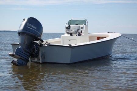 Harrison Boatworks 22' center console 21