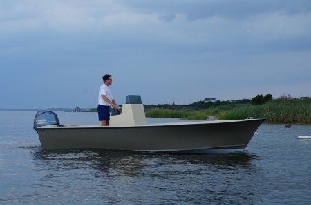 shallow-draft skiff