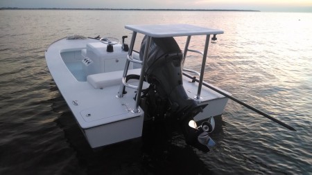 Outer Banks custom boats, custom flats boat